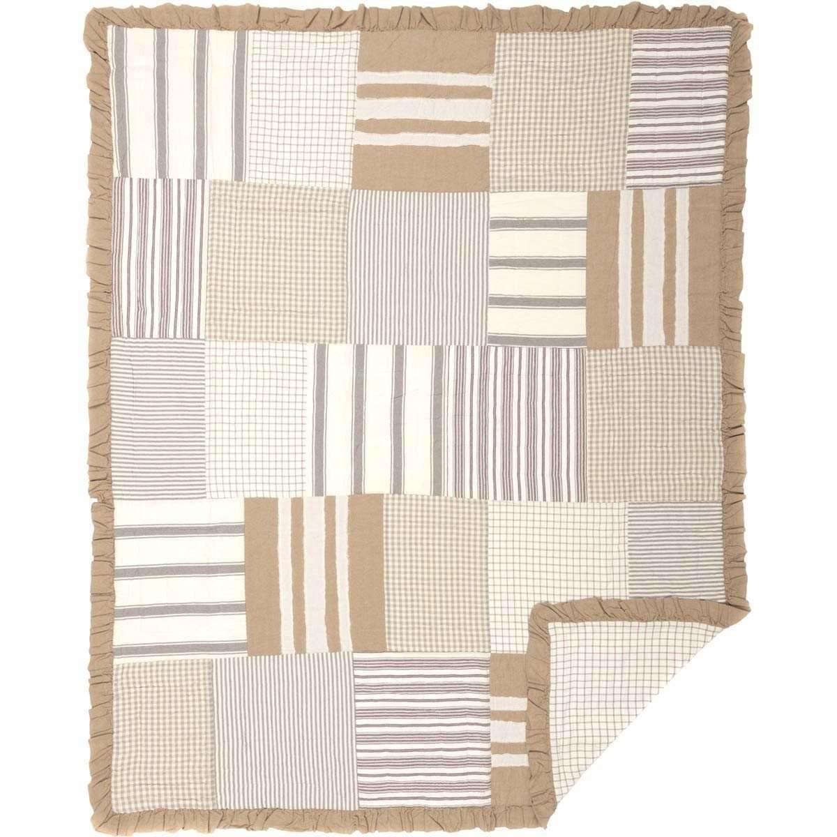 Grace Twin Quilt 68Wx86L VHC Brands - The Fox Decor