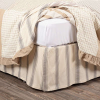 Thumbnail for Grace Bed Skirts Creme, Nickel Grey VHC Brands - The Fox Decor