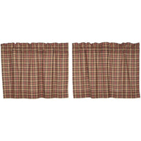 Thumbnail for Crosswoods Tier Curtain Set of 2 L24xW36 - The Fox Decor