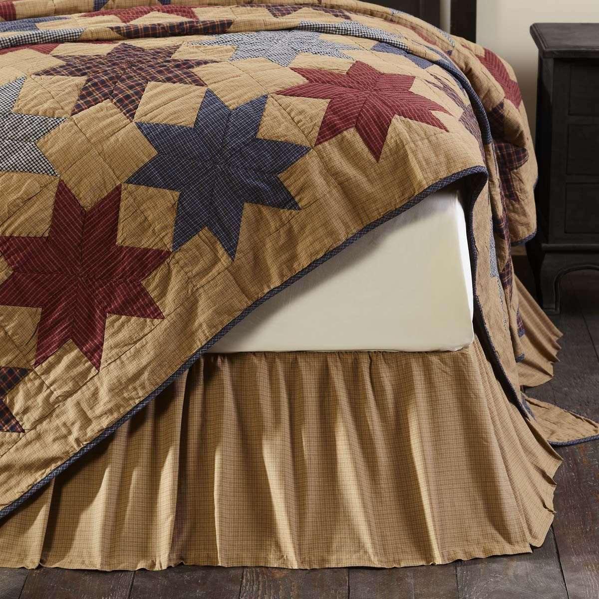 Kindred Star King Bed Skirt VHC Brands - The Fox Decor