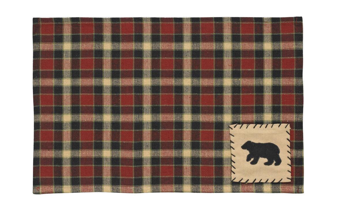 Concord Placemats - Bear Patch Set Of 6 Park Designs - The Fox Decor