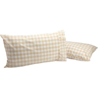 Thumbnail for Annie Buffalo Tan Check Standard Pillow Case Set of 2 21x30 VHC Brands - The Fox Decor