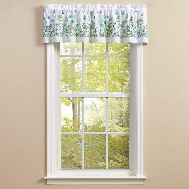Eucalyptus Greens Valance - 60x14 Park designs - The Fox Decor