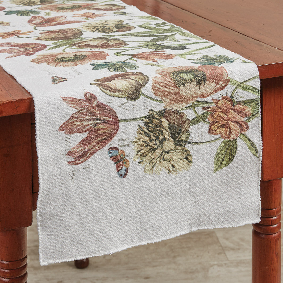 Antiquarian Blooms Table Runner 36" L - Park Designs