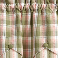 Thumbnail for Butterfly Garden Valance - Lined Scalloped 58x15 Park designs - The Fox Decor