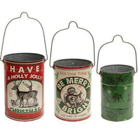 Thumbnail for 3/Set, Holly Jolly Christmas Buckets General CWI+ 