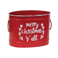 Thumbnail for 3/Set, Merry Christmas Y'all Buckets - The Fox Decor