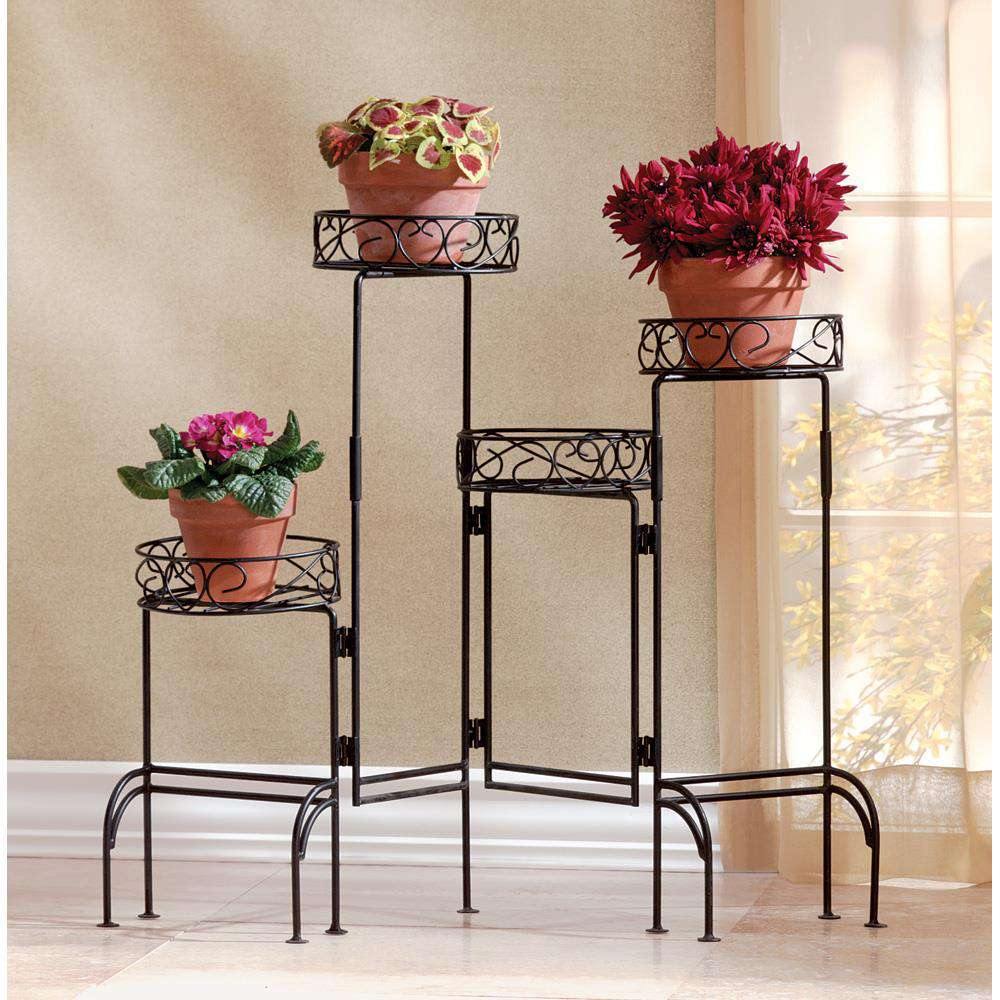 4-Tier Metal Plant Stand - The Fox Decor