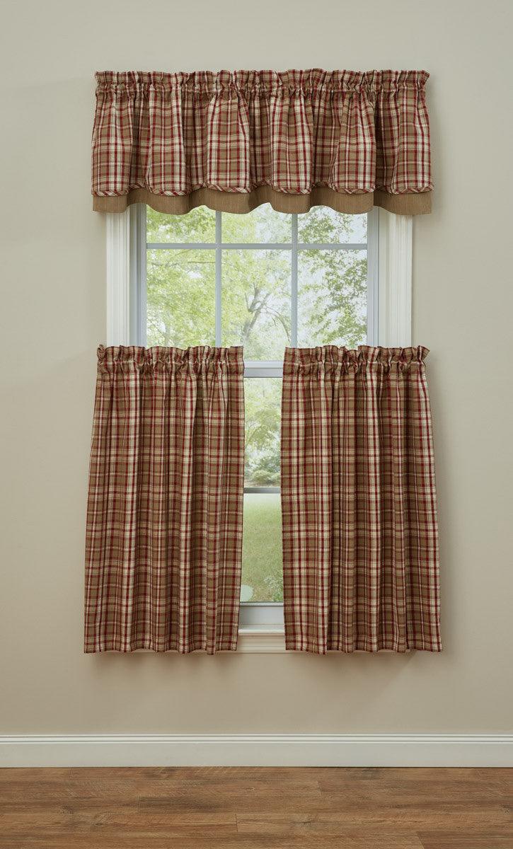 Cumberland Valance - Lined Layered Park Designs - The Fox Decor