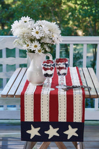 Star Spangled Table Runner - 13x36 Park Designs - The Fox Decor