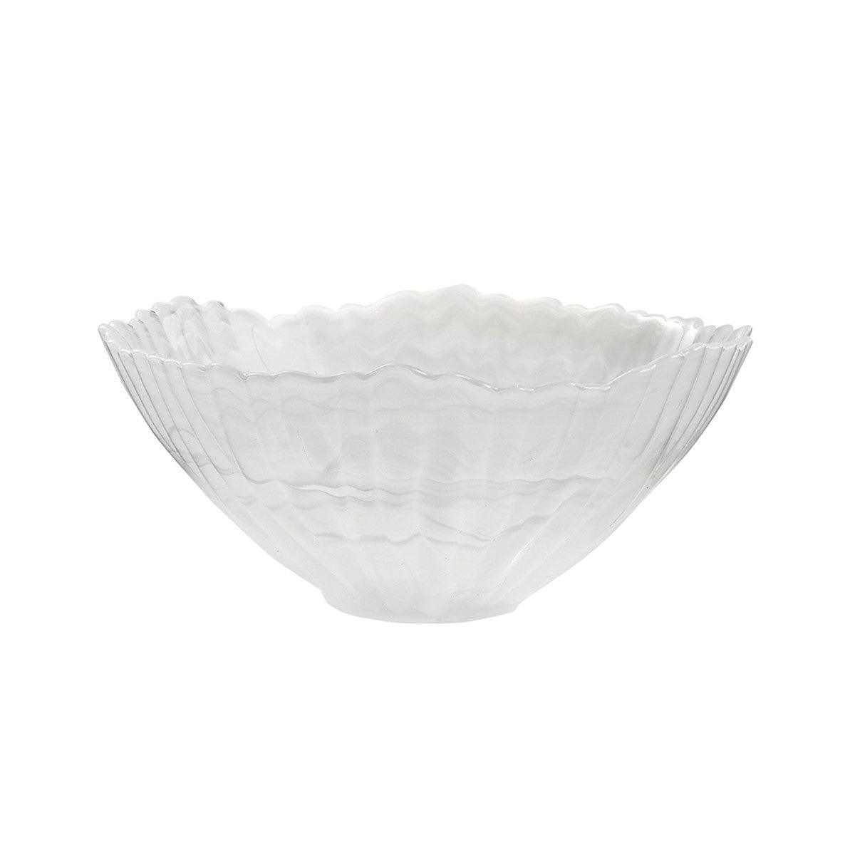 Alabaster Glass Bowl - White Set of 4 Park Designs