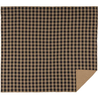 Thumbnail for Black Check Quilt Coverlet VHC Brands - The Fox Decor