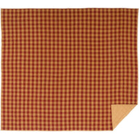 Thumbnail for Burgundy Check Quilt Coverlet VHC Brands california king