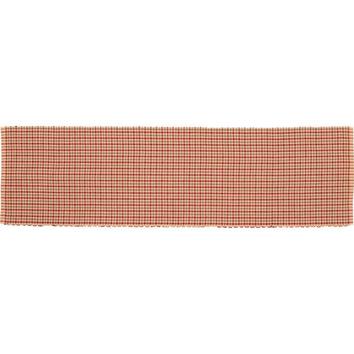 Jonathan Plaid Ribbed Runner 13x48 VHC Brands - The Fox Decor