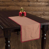 Jonathan Plaid Ruffled Runner 13x36 VHC Brands - The Fox Decor