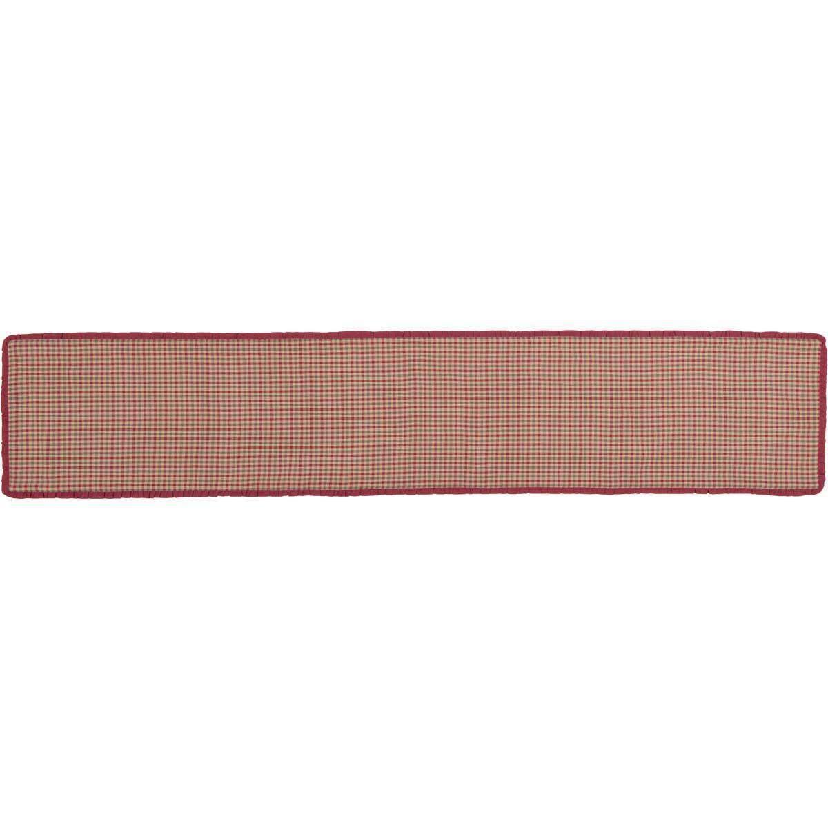 Jonathan Plaid Ruffled Runner 13x72 VHC Brands - The Fox Decor