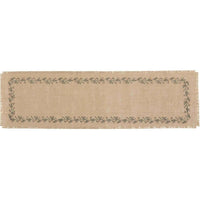 Jute Burlap Ivy Runner 13x48 VHC Brands - The Fox Decor