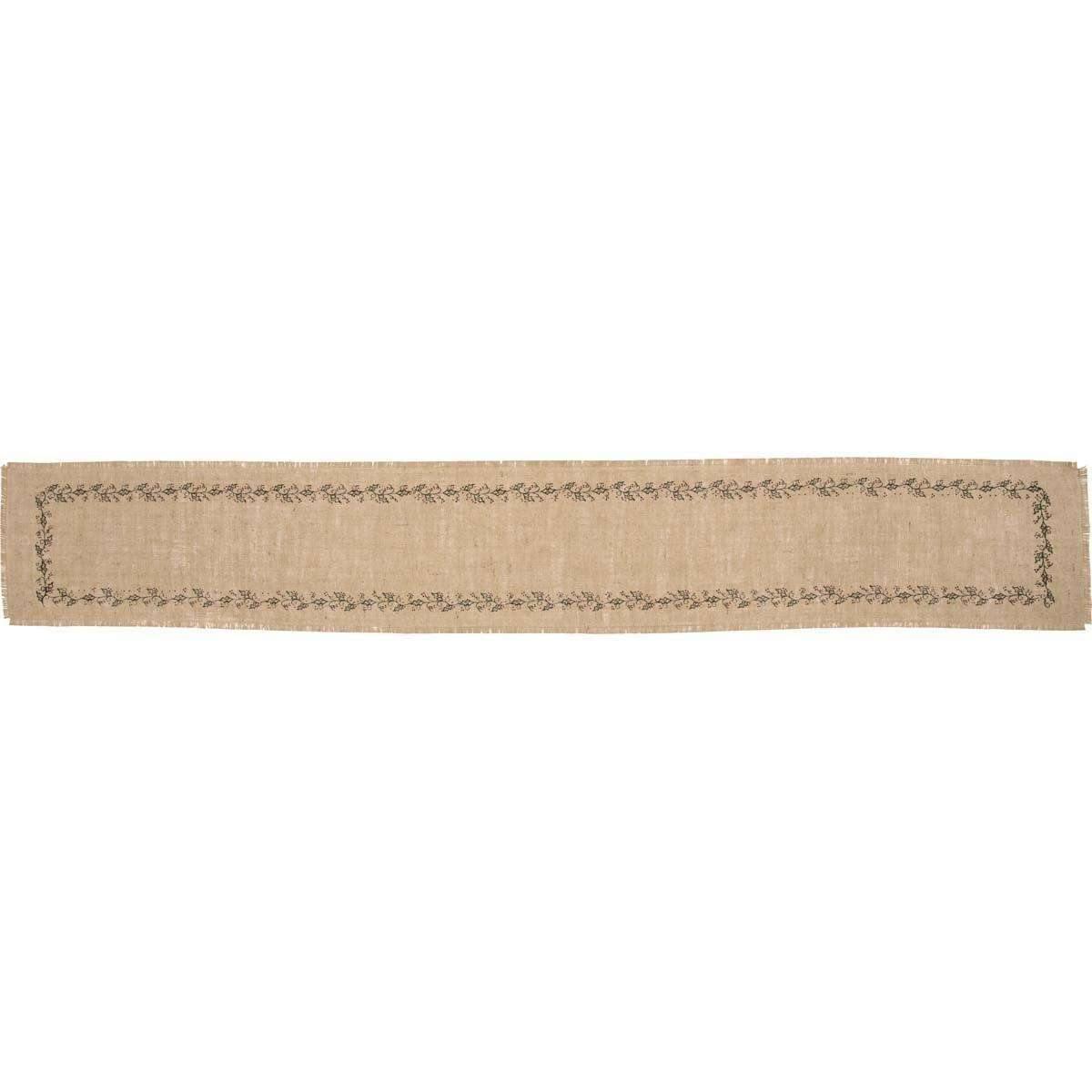 Jute Burlap Ivy Runner 13x90 VHC Brands - The Fox Decor
