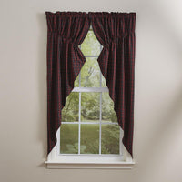 Thumbnail for Dorset Lined Gathered Window Curtain Swag Set of 2 Park Designs - The Fox Decor