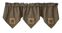 Thumbnail for Pieced Star Valance - Triple Point Park Designs - The Fox Decor