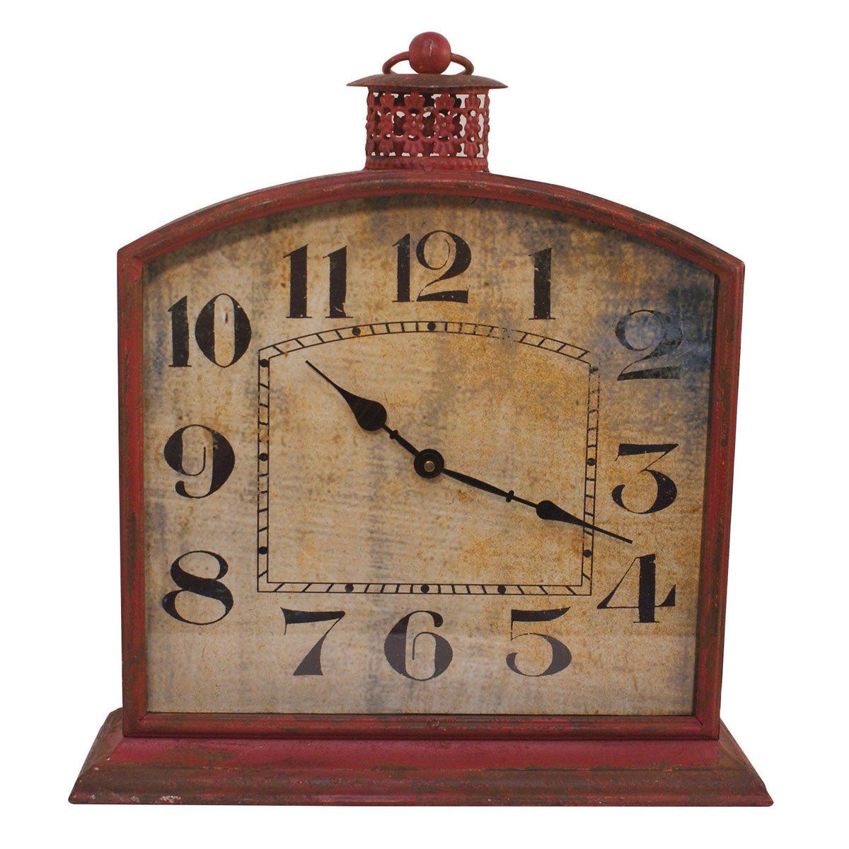 Metal Lantern Clock Bordeaux Park Designs - The Fox Decor