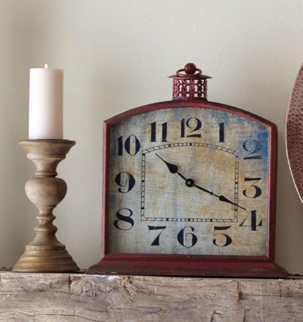 Metal Lantern Clock Bordeaux Park Designs - The Fox Decor