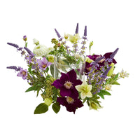 Thumbnail for Mixed Floral Artificial Arrangement Candelabrum