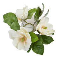 Thumbnail for 13” Magnolia Artificial Candelabrum Arrangement - The Fox Decor