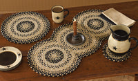Thumbnail for Cornbread Braided Placemat - Round Set Of 6 Park Designs