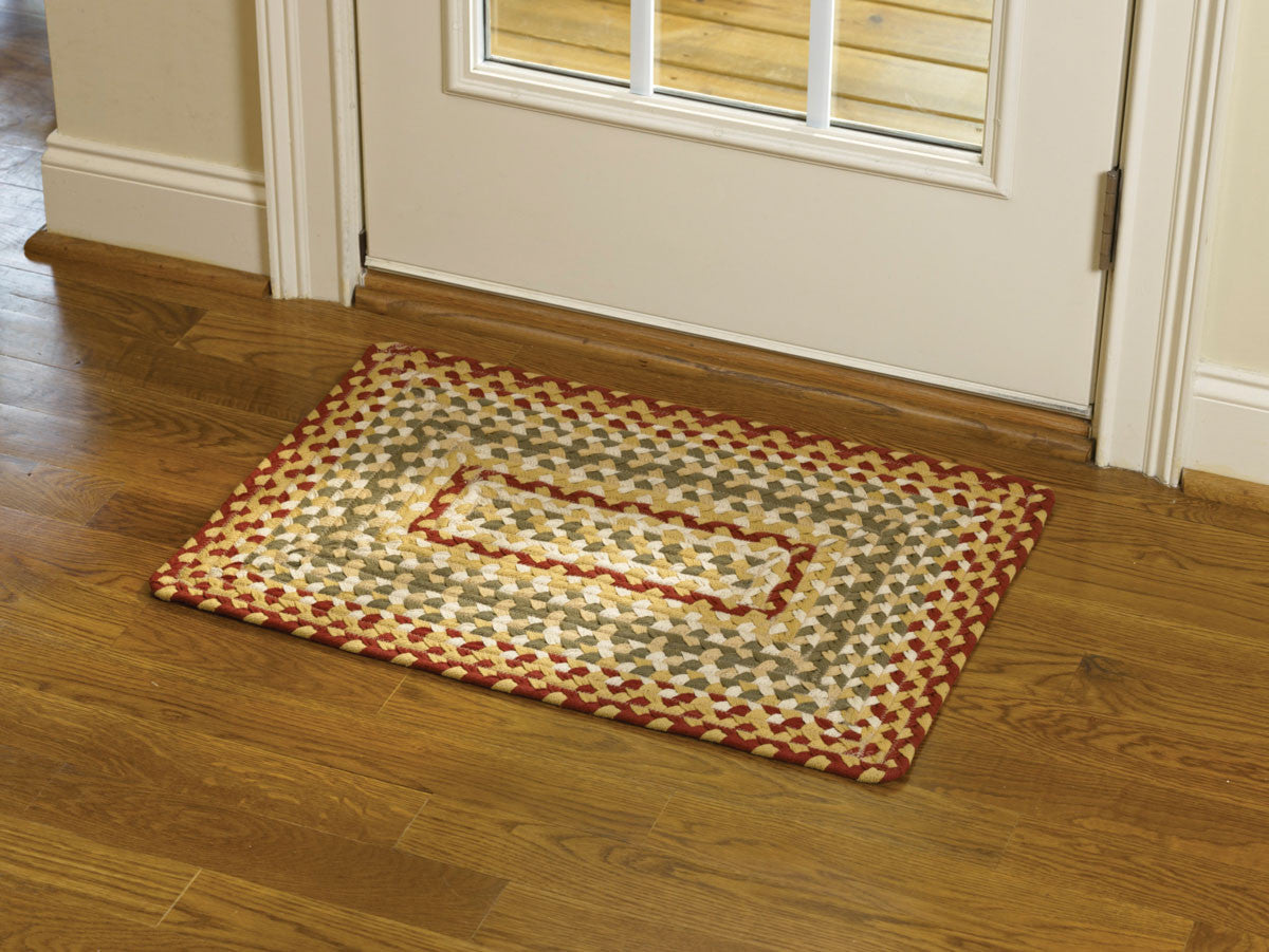 Mill Village Braided Rectangle Rug 20"x30" Park Designs - The Fox Decor