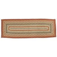 Mill Village Braided Rectangle Runner Rug 2'x6' Park Designs - The Fox Decor