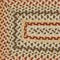 Mill Village Braided Rectangle Runner Rug 2'x6' Park Designs - The Fox Decor