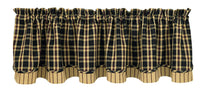 Thumbnail for Cambridge Valance - Lined Layered Park Designs