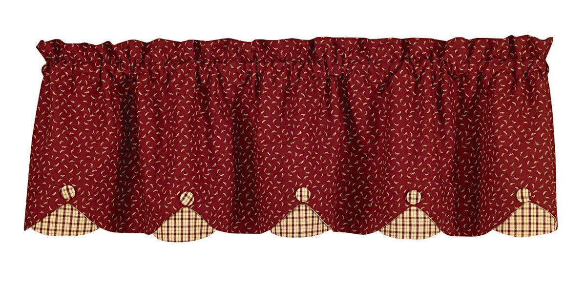 Apple Jack Valance - Scalloped Park Designs - The Fox Decor