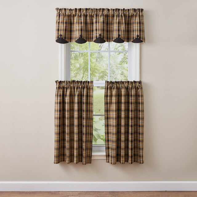 Sunflower In Bloom Valance - Scalloped Park Designs - The Fox Decor