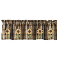 Thumbnail for Sunflower In Bloom Valance - Applique Park designs