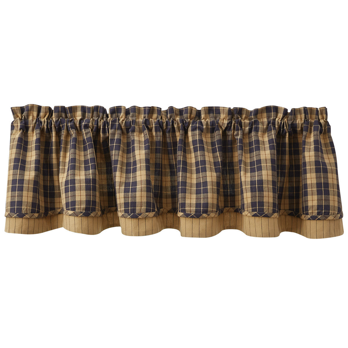 Pittsfield Valance Set of 4 - Lined Layered Park Designs