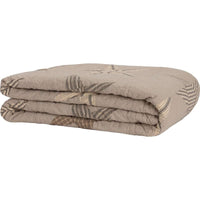 Sawyer Mill Star Charcoal King Quilt 105Wx95L VHC Brands - The Fox Decor