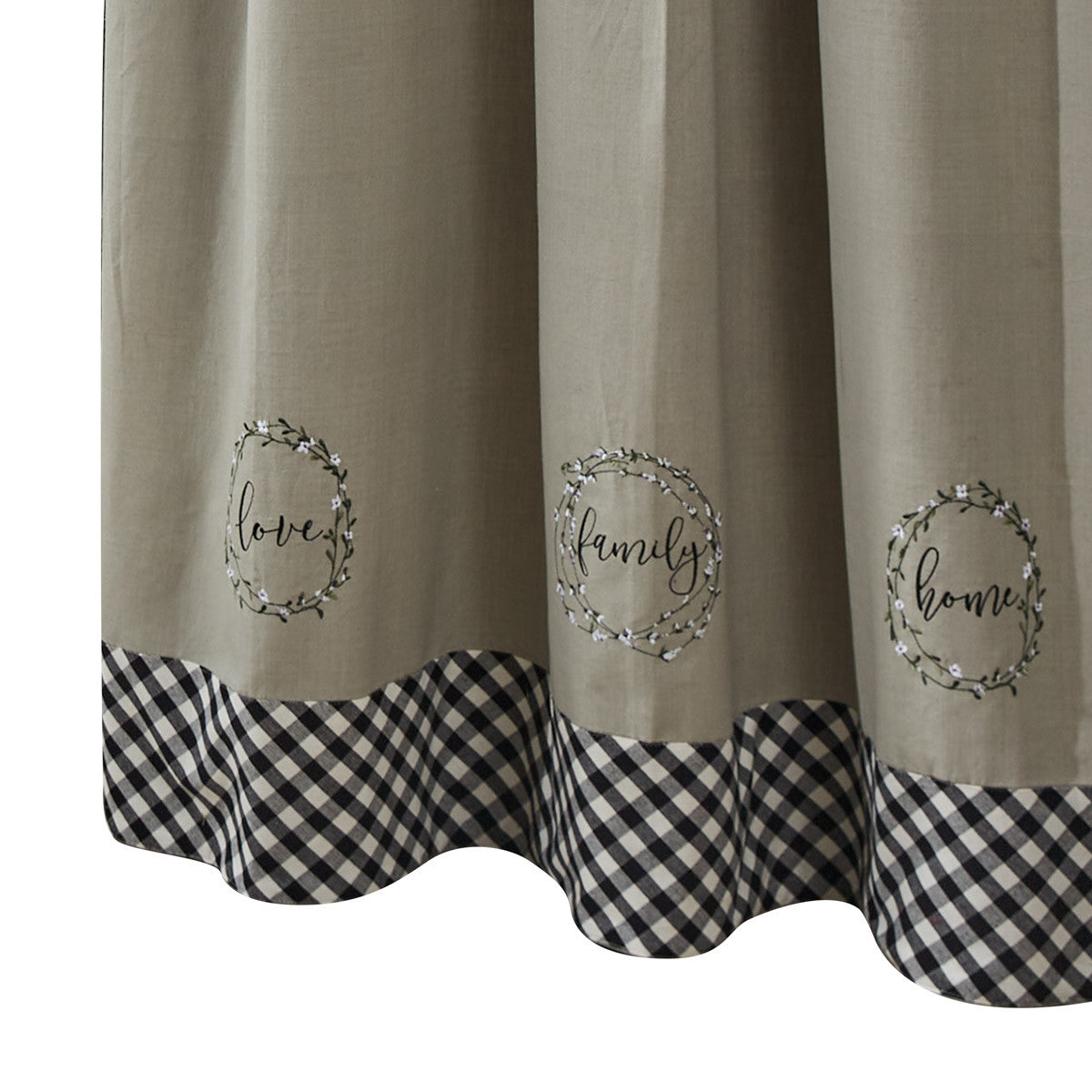 Bouquet Of Grace Shower Curtain - Park Designs