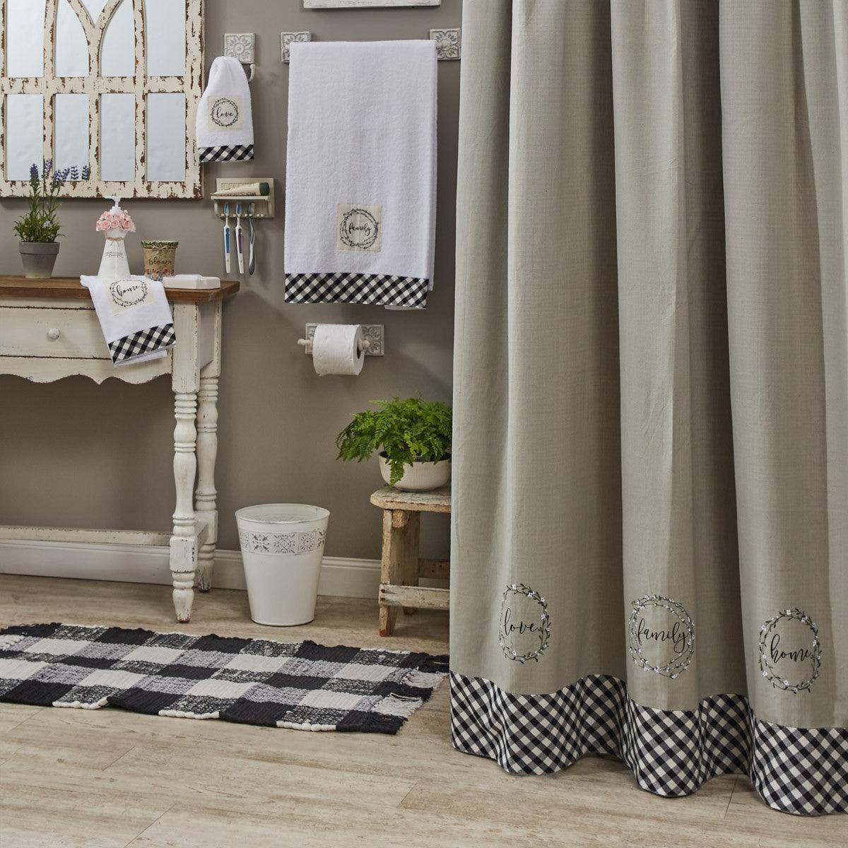 Bouquet Of Grace Shower Curtain - Park Designs - The Fox Decor