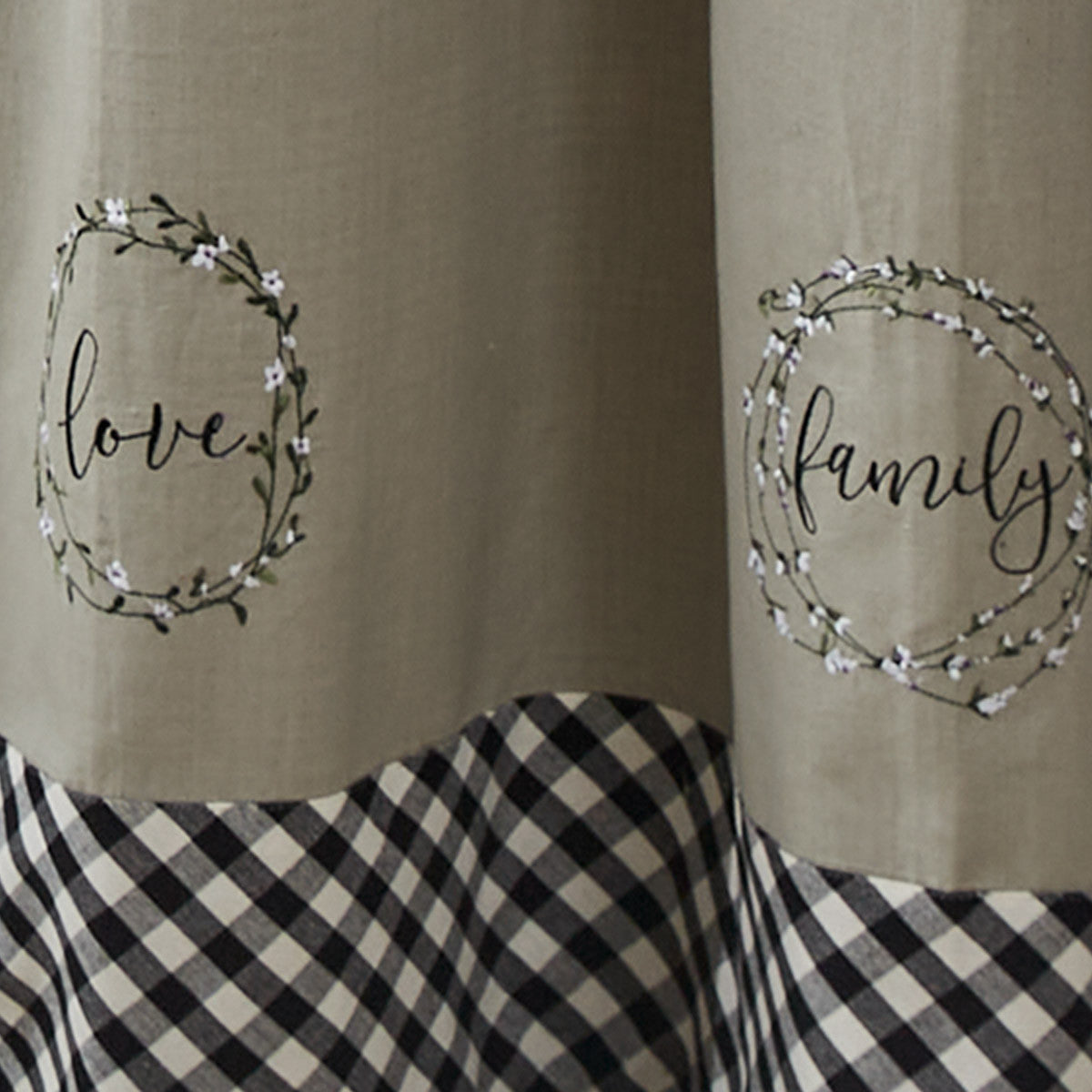 Bouquet Of Grace Shower Curtain - Park Designs