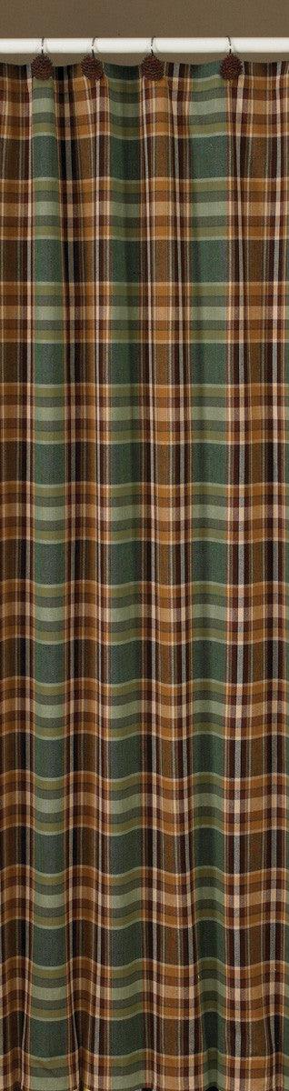 Wood River Shower Curtain 72" X 72"  Park Designs - The Fox Decor