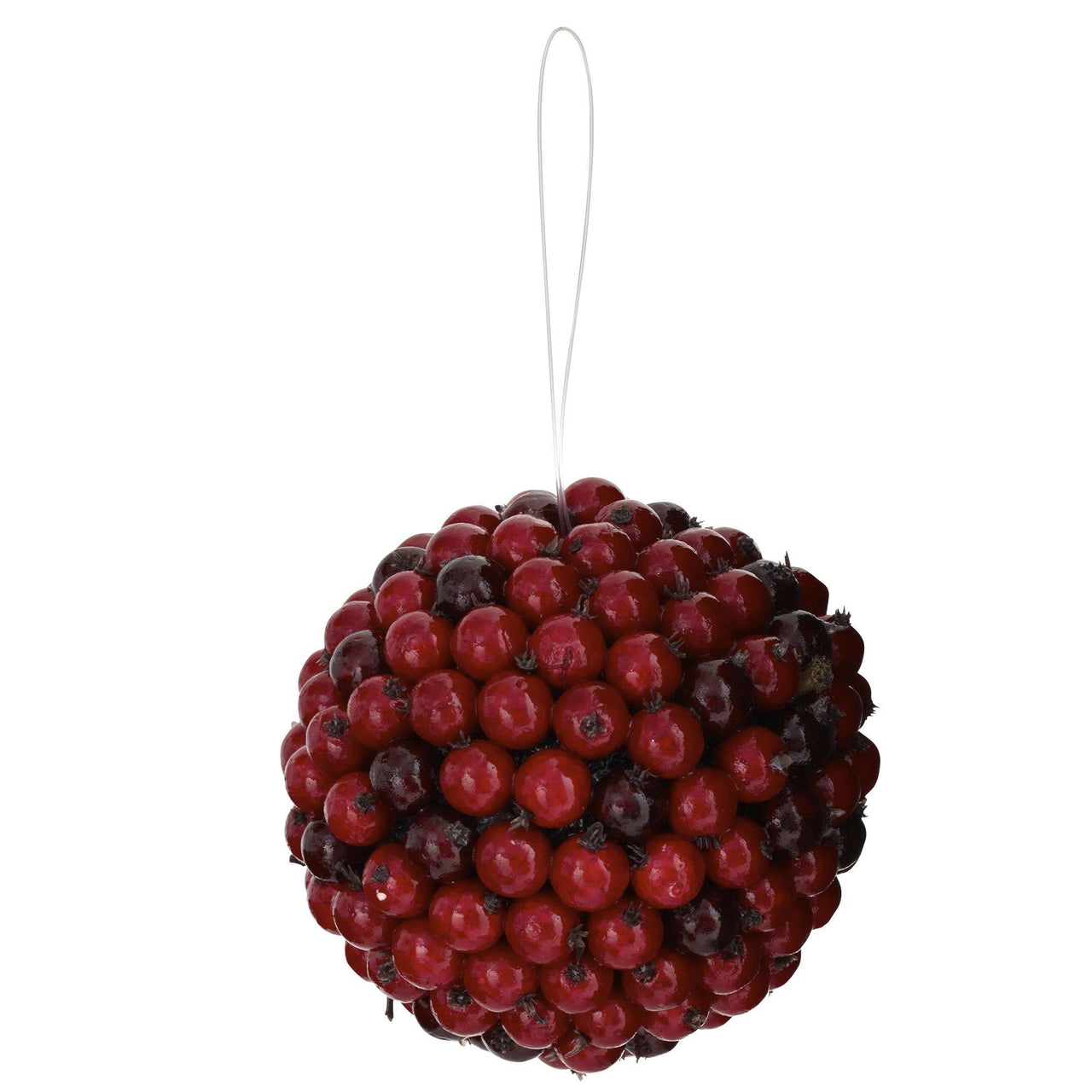 5” Red Berry Ball (Set Of 6) Christmas Decor - The Fox Decor