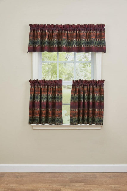 Mountain Bear Valance Park designs - The Fox Decor