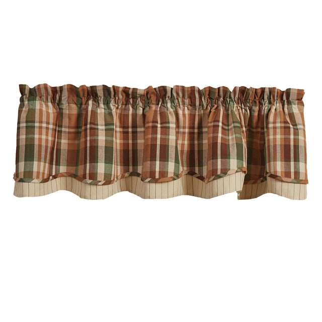 Woodbourne Lined Layered Valance 16