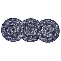 Thumbnail for Bluestone Braided Cotton Rug Runner 30