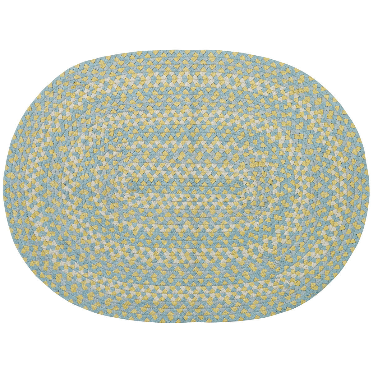 Cozy Cottage Braided Oval Cotton Rug 32" x 42" Park Designs