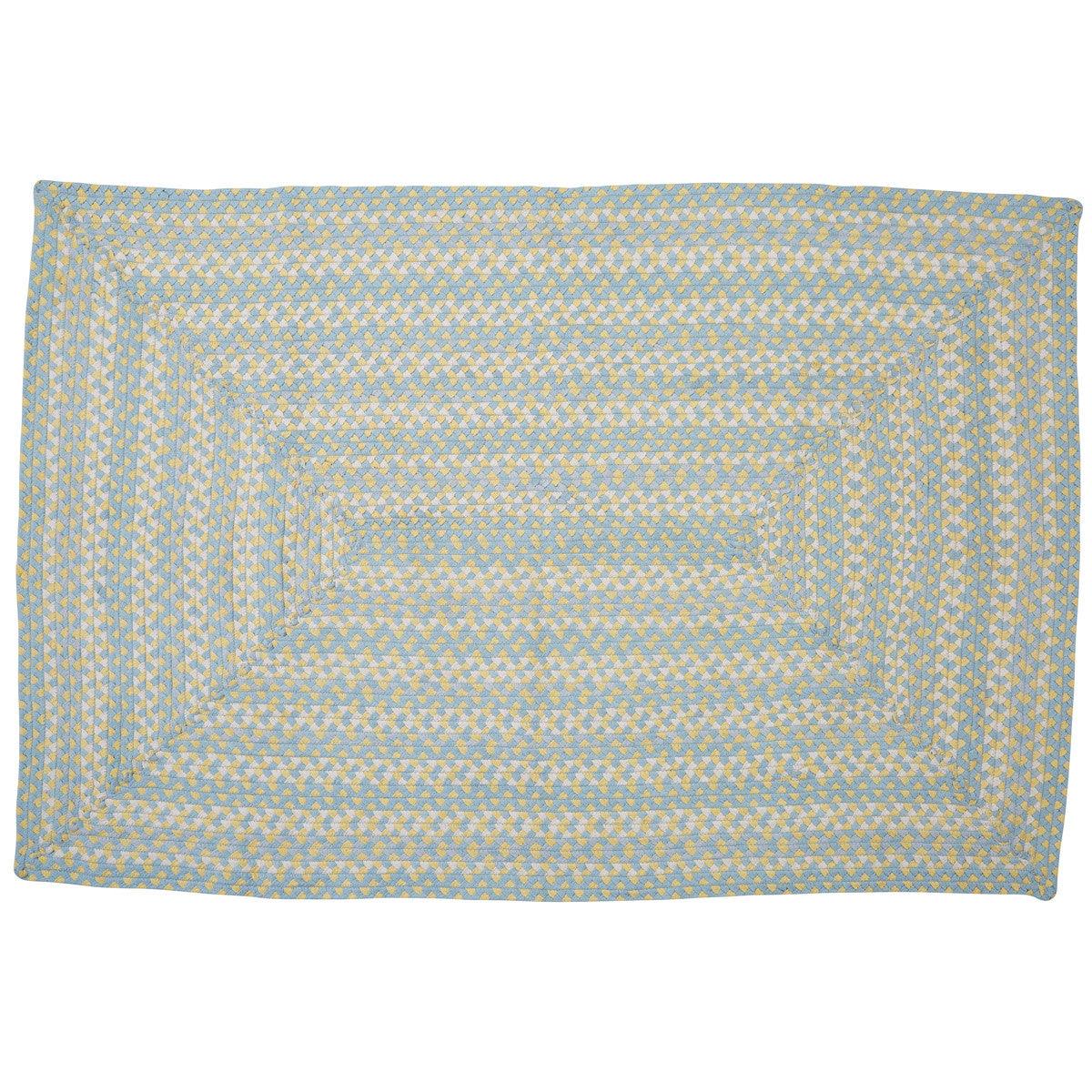 Cozy Cottage Braided Rectangle Rug 4' x 6' Park Designs - The Fox Decor