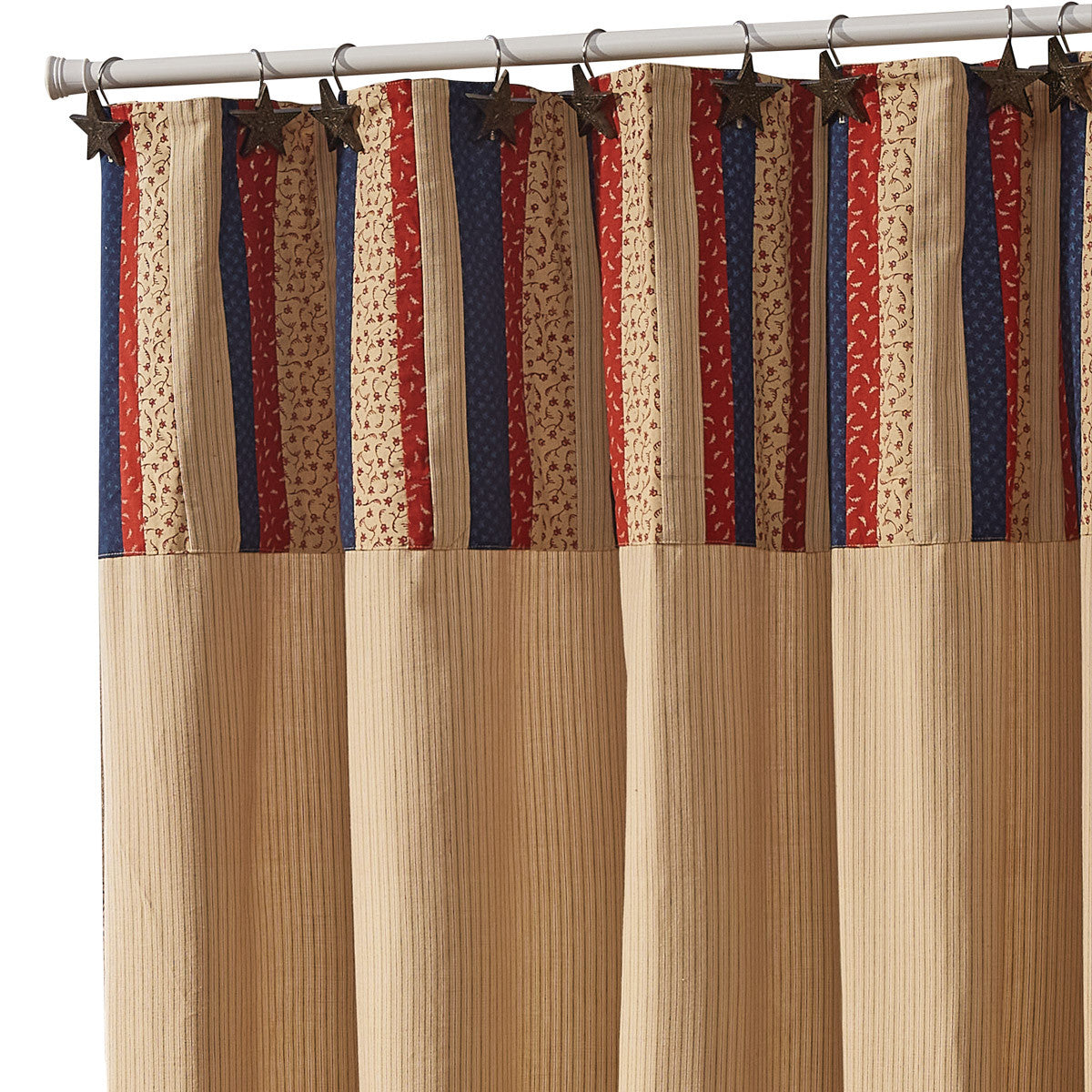 Agate Patch Shower Curtain 72" x 72" - Park Designs - The Fox Decor
