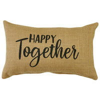 Thumbnail for Happy Together Sentiment Pillow - 7x12 Park Designs - The Fox Decor